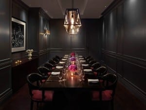 Private dining room